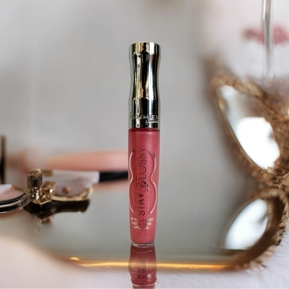 Lip Gloss RIMMEL LONDON Stay Glossy Lip Gloss SPARKLE Glossy Lip Color - Picture 1 of 3